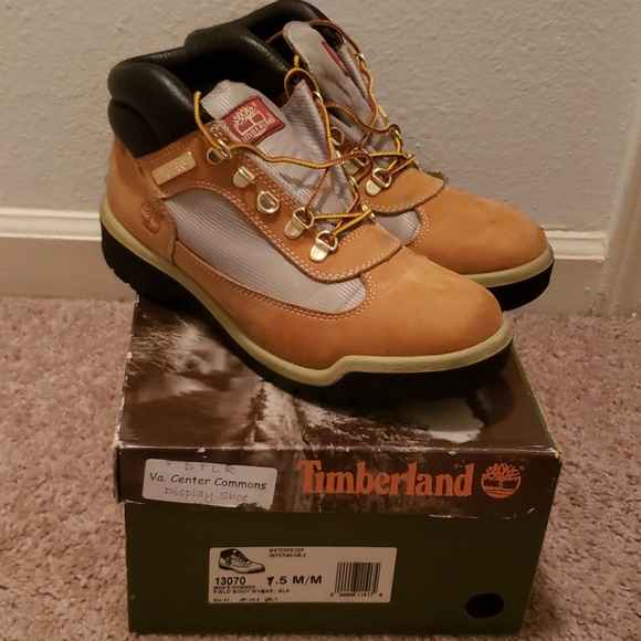 men's timberland field boots wheat